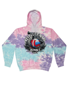 2024 Revolutionary Rumble Volleyball Tournament - Tie Dyed Hoodies