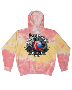 2024 Revolutionary Rumble Volleyball Tournament - Tie Dyed Hoodies