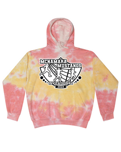 2024 McNamara Mustangs Invitational - Tie Dyed Hoodies