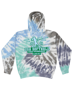 USA Softball of NH State Tournament Class B-C - Tie Dyed Hoodies