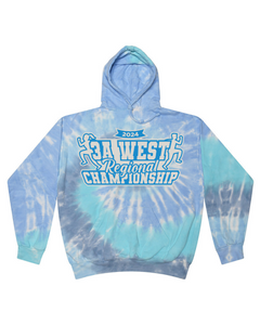 2024 3A West Regional Championship - Tie Dyed Hoodies