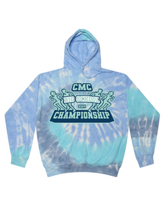 CMC Big School Outdoor Track & Field Championship - Tie Dyed Hoodies