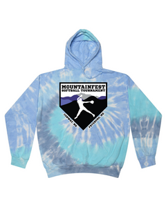 2024 Mountainfest Softball Tournament - Tie Dyed Hoodies