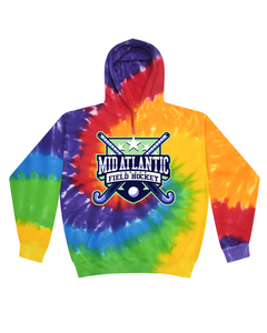2024 Mid Atlantic Indoor Field Hockey Championships - Tie Dye Hoodies