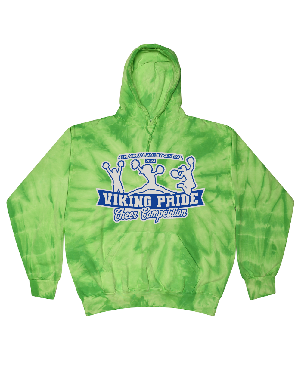 4th Annual Center Valley Viking Pride Cheer Competition - Tie Dye Hoodies