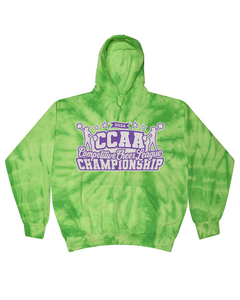 2024 CCAA Competitive Cheer League Championship - Tie Dye Hoodies