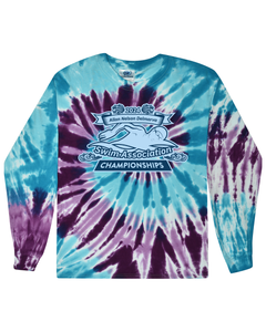 2024 Allan Nelson Delmarva Swim Association Championships - Tie Dyed Long Sleeve