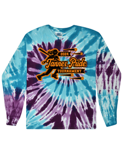 Tanner Pride Softball Tournament - Tie Dyed Long Sleeve