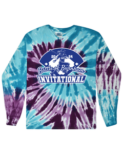 2024 Battle of Burnham Invitational - Tie Dyed Long Sleeve