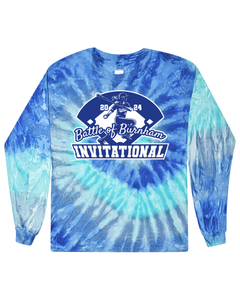 2024 Battle of Burnham Invitational - Tie Dyed Long Sleeve