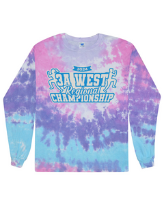 2024 3A West Regional Championship - Tie Dyed Long Sleeve