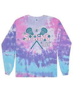 2024 CYLA Spring Fling Lacrosse Tournament - Tie Dyed Long Sleeve