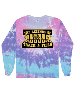 The Legends of Track and Field Invitational - Tie Dyed Long Sleeve