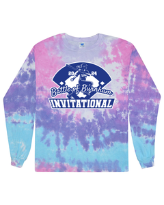 2024 Battle of Burnham Invitational - Tie Dyed Long Sleeve