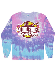 2024 Middleboro Spring Fling - Tie Dyed Long Sleeve