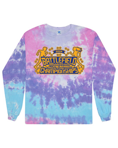 2024 Battlefield Middle School Championships - Tie Dyed Long Sleeve