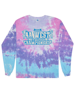 2024 4A West Regional Championship - Tie Dyed Long Sleeve