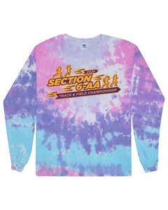 2024 Section 6-AA Track & Field Championship - Tie Dyed Long Sleeve