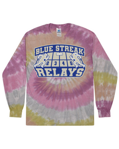 2024 Blue Streak Relays - Tie Dyed Long Sleeve