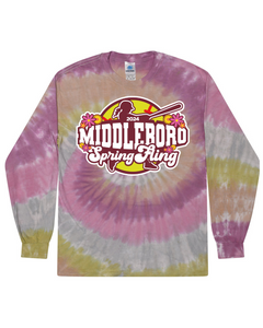 2024 Middleboro Spring Fling - Tie Dyed Long Sleeve