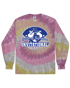 2024 Battle of Burnham Invitational - Tie Dyed Long Sleeve