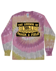 The Legends of Track and Field Invitational - Tie Dyed Long Sleeve