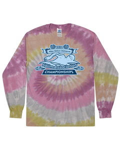 2024 Allan Nelson Delmarva Swim Association Championships - Tie Dyed Long Sleeve