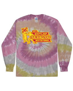 2024 Maryland Track No Trail Invitational - Tie Dyed Long Sleeve