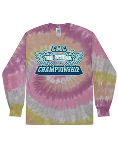 CMC Big School Outdoor Track & Field Championship - Tie Dyed Long Sleeve