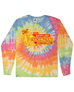 2024 Maryland Track No Trail Invitational - Tie Dyed Long Sleeve