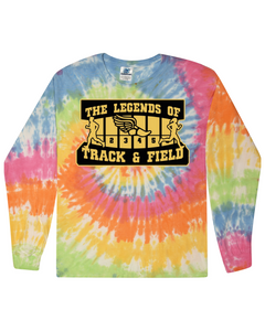 The Legends of Track and Field Invitational - Tie Dyed Long Sleeve