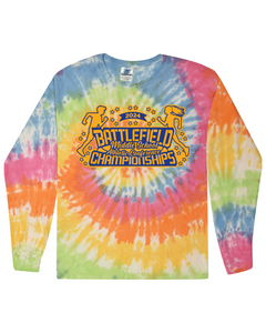 2024 Battlefield Middle School Championships - Tie Dyed Long Sleeve