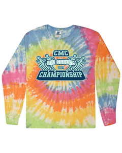 CMC Big School Outdoor Track & Field Championship - Tie Dyed Long Sleeve