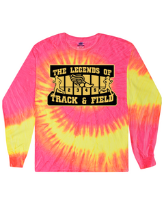 The Legends of Track and Field Invitational - Tie Dyed Long Sleeve