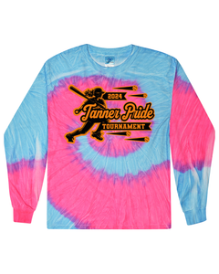 Tanner Pride Softball Tournament - Tie Dyed Long Sleeve