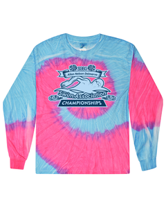 2024 Allan Nelson Delmarva Swim Association Championships - Tie Dyed Long Sleeve