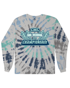 CMC Big School Outdoor Track & Field Championship - Tie Dyed Long Sleeve