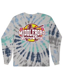 2024 Middleboro Spring Fling - Tie Dyed Long Sleeve