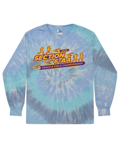 2024 Section 6-AA Track & Field Championship - Tie Dyed Long Sleeve