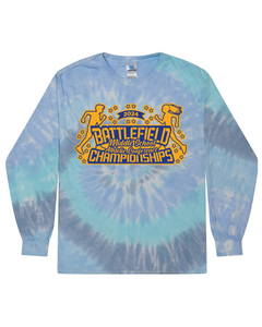 2024 Battlefield Middle School Championships - Tie Dyed Long Sleeve