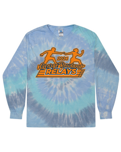 2024 George Rowland Relays - Tie Dyed Long Sleeve