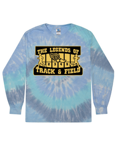 The Legends of Track and Field Invitational - Tie Dyed Long Sleeve