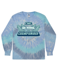 CMC Big School Outdoor Track & Field Championship - Tie Dyed Long Sleeve