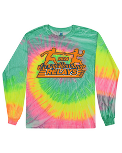 2024 George Rowland Relays - Tie Dyed Long Sleeve