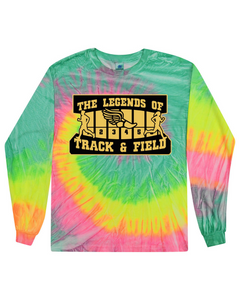 The Legends of Track and Field Invitational - Tie Dyed Long Sleeve