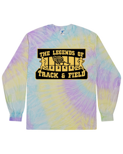 The Legends of Track and Field Invitational - Tie Dyed Long Sleeve