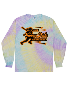 Tanner Pride Softball Tournament - Tie Dyed Long Sleeve