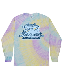 2024 Allan Nelson Delmarva Swim Association Championships - Tie Dyed Long Sleeve