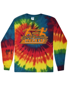 2024 George Rowland Relays - Tie Dyed Long Sleeve