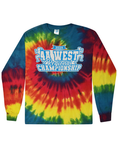 2024 4A West Regional Championship - Tie Dyed Long Sleeve